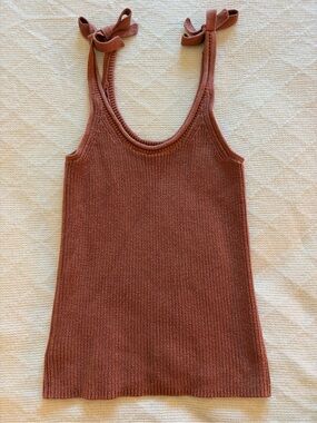 GAP Tie Strap Knit Sweater 100% Cotton